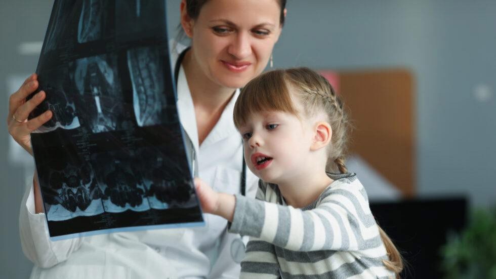 How can your child's fear of x-rays be reduced?